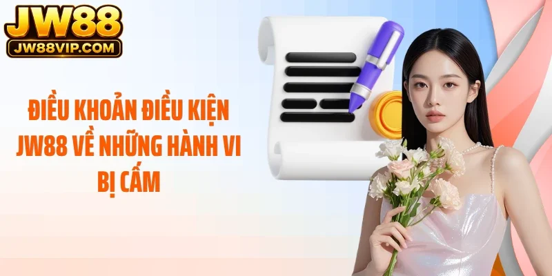 Điều khoản điều kiện JW88 về những hành vi bị cấm