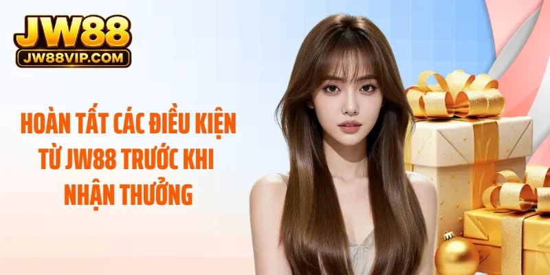 Hoàn tất các điều kiện từ JW88 trước khi nhận thưởng