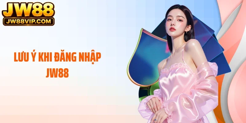 Lưu ý khi đăng nhập JW88