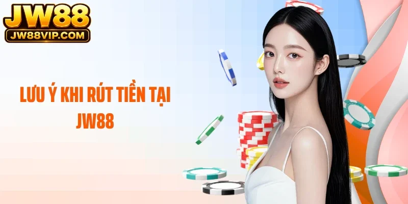 Lưu ý khi rút tiền tại JW88